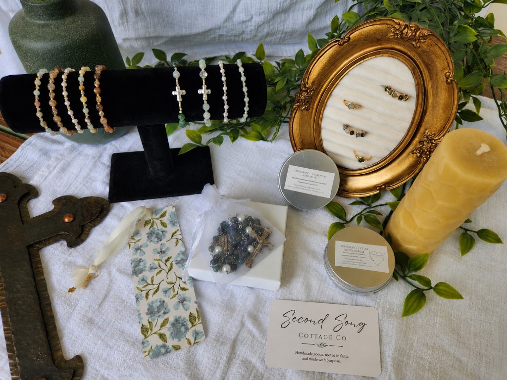 Second Song Cottage Co. mercantile flat lay